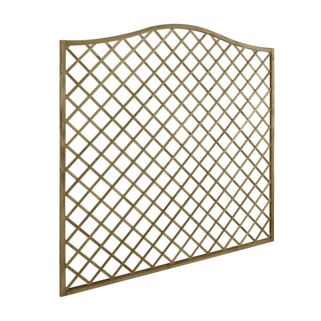 Forest Garden 1.8m x 1.8m Pressure Treated Decorative Europa Hamburg Garden Screen – Pack of 4 5013053179802 2